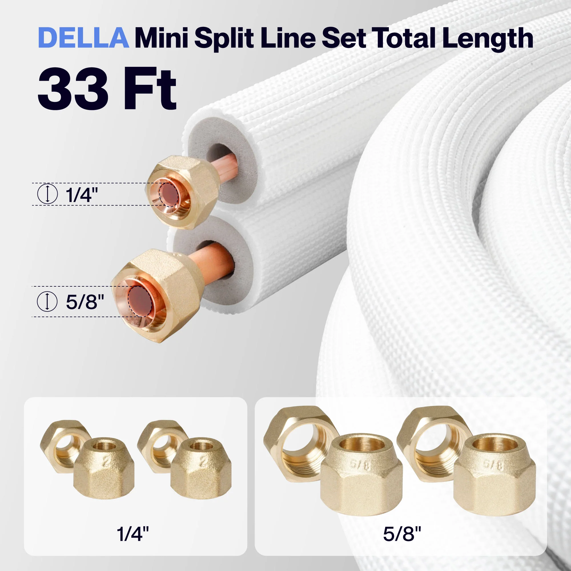 DELLA Mini Split Line Set - Image 79