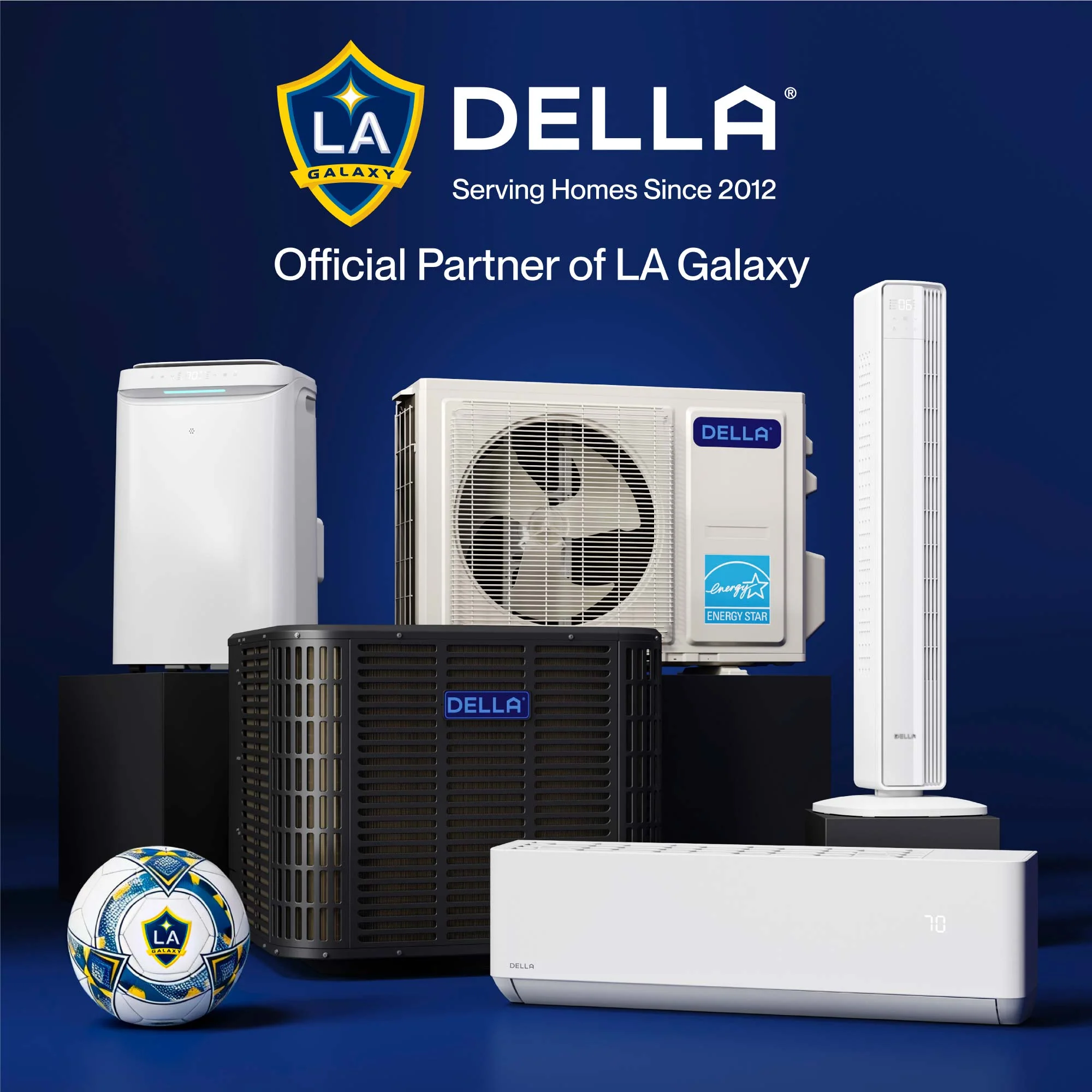 DELLA Vario Series 35000 BTU Quad Zone Mini Split AC (9K+9K+12K+12K) - Up to 1900 Sq.Ft. - Image 7